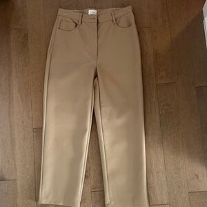Aritzia Wilfred Vegan Leather Pants